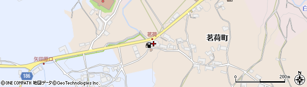 奈良県奈良市茗荷町1025周辺の地図