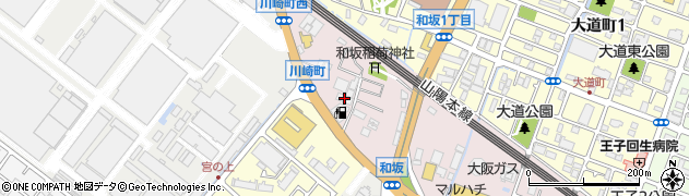 川崎石油株式会社　本社事務所周辺の地図