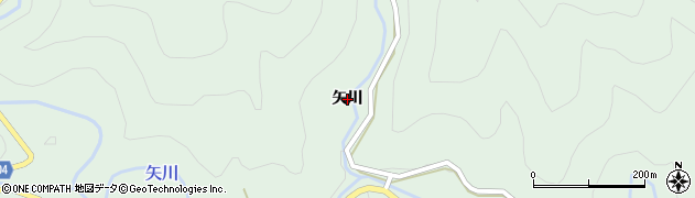 広島県福山市山野町（矢川）周辺の地図