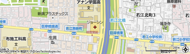 ジョーシン東大阪店周辺の地図