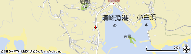 静岡県下田市須崎889周辺の地図