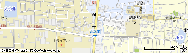 奈良県奈良市北之庄町1周辺の地図