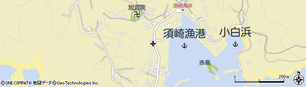 静岡県下田市須崎887周辺の地図