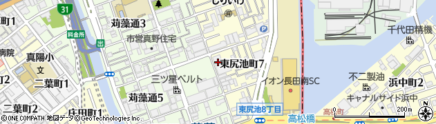 故郷の家・神戸周辺の地図