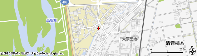 岡山県総社市中原63-5周辺の地図