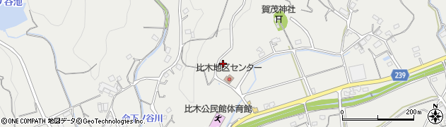静岡県御前崎市比木2833周辺の地図