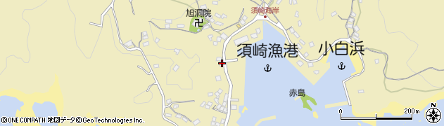 静岡県下田市須崎886周辺の地図