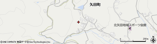 奈良県大和郡山市矢田町2416周辺の地図