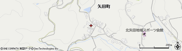 奈良県大和郡山市矢田町2392周辺の地図