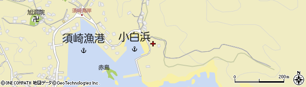 静岡県下田市須崎444周辺の地図