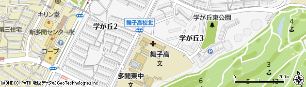 兵庫県立舞子高等学校周辺の地図