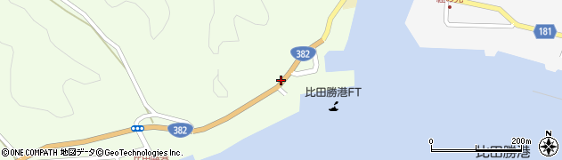 長崎県対馬市上対馬町比田勝969周辺の地図