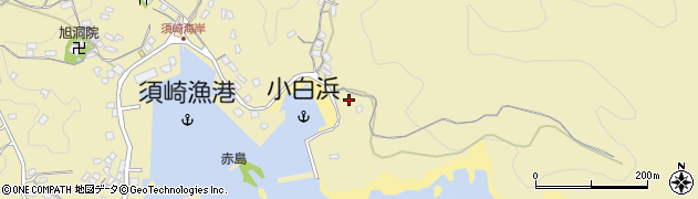 静岡県下田市須崎446周辺の地図