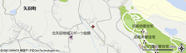 奈良県大和郡山市矢田町1165周辺の地図