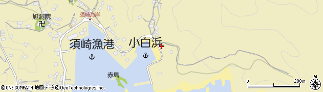 静岡県下田市須崎447周辺の地図