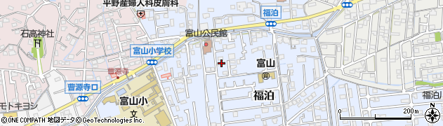岡山県岡山市中区福泊136周辺の地図