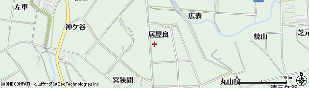 愛知県田原市六連町居屋良周辺の地図