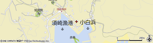静岡県下田市須崎555周辺の地図
