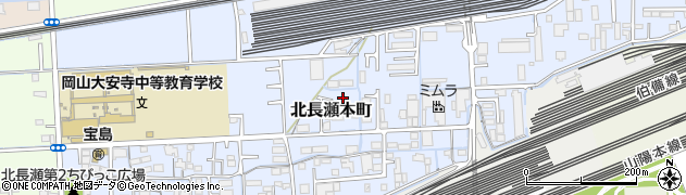 岡山県岡山市北区北長瀬本町周辺の地図