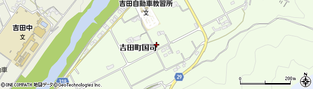 広島県安芸高田市吉田町国司周辺の地図