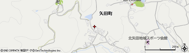 奈良県大和郡山市矢田町2310周辺の地図