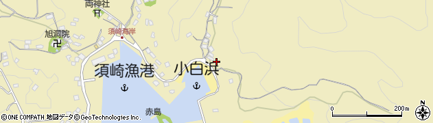 静岡県下田市須崎450周辺の地図