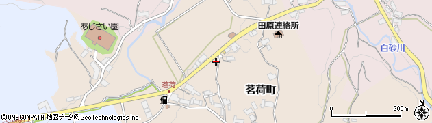 奈良県奈良市茗荷町1163周辺の地図