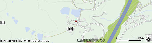 岡山県倉敷市山地1986周辺の地図