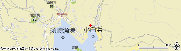静岡県下田市須崎517周辺の地図