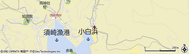 静岡県下田市須崎453周辺の地図