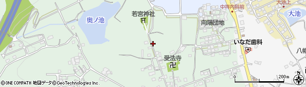 岡山県倉敷市山地320周辺の地図