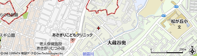 兵庫県明石市朝霧北町周辺の地図
