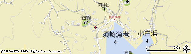 静岡県下田市須崎873周辺の地図