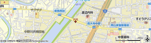 新橋周辺の地図