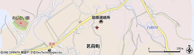 奈良県奈良市茗荷町1097周辺の地図