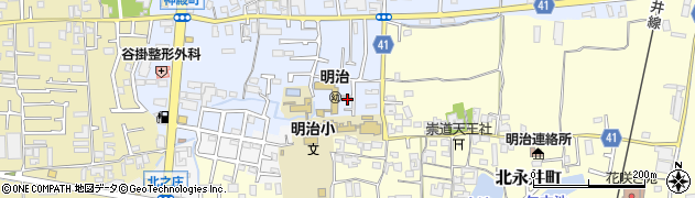 奈良県奈良市神殿町612周辺の地図