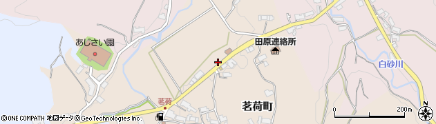 奈良県奈良市茗荷町1059周辺の地図