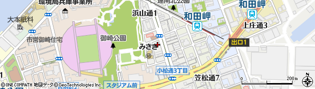 有限会社アサヒ屋　ストアー兵庫店周辺の地図