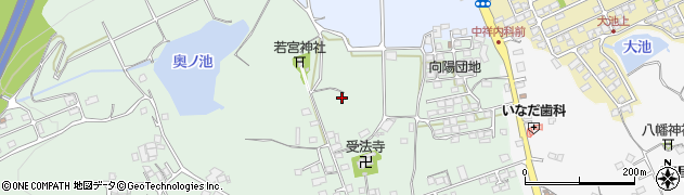 岡山県倉敷市山地318周辺の地図