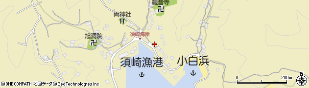 静岡県下田市須崎575周辺の地図