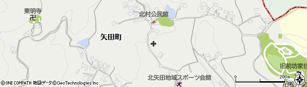奈良県大和郡山市矢田町1479周辺の地図