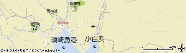 静岡県下田市須崎516周辺の地図