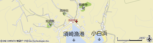 静岡県下田市須崎592周辺の地図