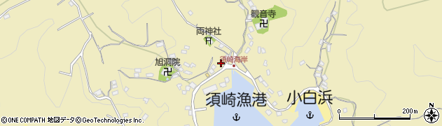静岡県下田市須崎860周辺の地図