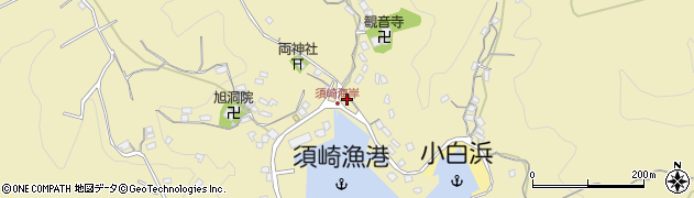 静岡県下田市須崎598周辺の地図