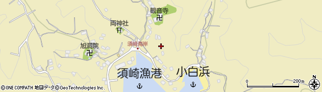 静岡県下田市須崎581周辺の地図