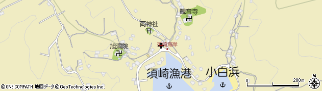 静岡県下田市須崎858周辺の地図
