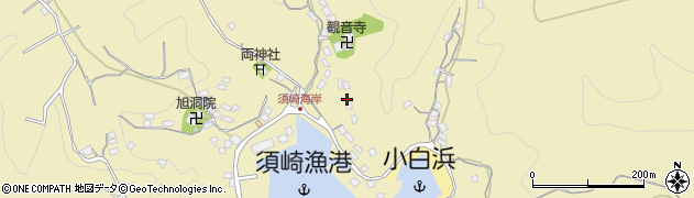 静岡県下田市須崎580周辺の地図
