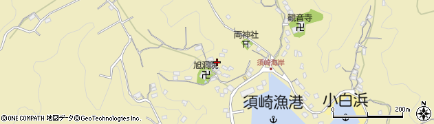 静岡県下田市須崎828周辺の地図