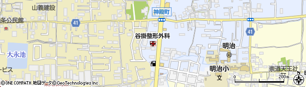 奈良県奈良市神殿町644周辺の地図